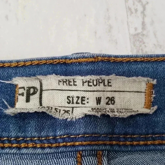 Free People Cropped Skinny Jeans - Picture 5 of 5
